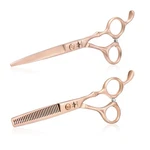Cutting Scissors Thinning Shears Barber Salon Rose Gold Purplebird New. Price: $36.87.