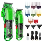 Professional Hair Clippers For Men, Cordless Barber Kit Cutting & Gr... New. Price: $57.81.
