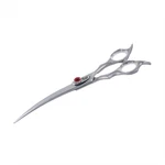 New Sensei Shears Pup 8" Reversible Curved Grooming Leaf Spring Tension. Price: $119.95.