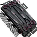 7.0 Inches Professional Dog Grooming Scissors Set Straight & Right-handed New. Price: $63.28.