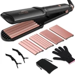 Hair Crimper For Women, 4 1 Flat Crimping Iron Plates Ceramic Waver T... New. Price: $39.80.