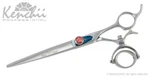 Kenchii Grooming Five Star 7.0" Double Swivel Shear - Straight, Curved, 46T, Set New. Price: $138.00.