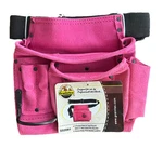 Graintex 5 Pocket Nail & Tool Pouch Heavy Duty Pink Suede Leather With Belt New. Price: $36.99.