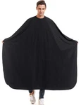 Izzycka Nylon Barber Cape 64"X56" Waterproof Salon X-large, A-black New. Price: $27.46.