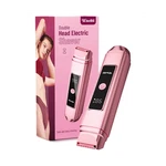 Wudti Double Head Electric Body Shaver For Women, Waterproof, Led, Usb, Pink New. Price: $25.00.