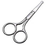 Asontao Small Round Tip Scissors Professional Grooming For Hair, Eyelashes, No New. Price: $9.43.