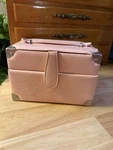 Erin Fetherston Pink Travel Jewelry Case Butterfly Lining Mirror Pre-owned. Price: $22.99.