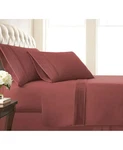Southshore Fine Linens Classy Pleated 21IN Sheet Set Dusty Rose Queen Size New. Price: $44.99.