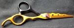 Vocoste Stainless Steel Professional Hair Cutting Scissors Gold Tone New. Price: $9.99.