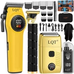 Lqt Professional Hair Clippers For Men, Cordless And Multicolor New. Price: $62.90.