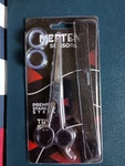 Merteno Professional Hair Cutting Scissors Rings & Comb Very Sharp 6.5, Kit New. Price: $9.00.