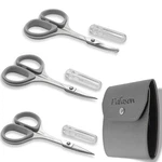 Pafason Ultra Sharp Beard Scissors Set, High Precision Straight Curved Round Tip New. Price: $14.70.