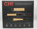 Chi Interchangeable Curling Wand With 3 Barrels, Dual Voltage Open. Price: $58.64.