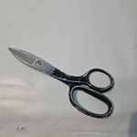 Clauss #4248 Multi Purpose High Leverage 8" Straight Shear Scissors 2" Cut Used. Price: $12.97.
