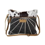 Myra Bag Cow Print Purses For Women - Canvas And Hairon With Leather Shou... New. Price: $42.98.