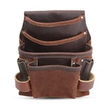 Heavy Duty Tool Pouch - All Leather Reinforced Seams Professional Grade New. Price: $110.22.