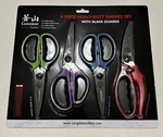 Cangshan German Steel Forged 4PC Heavy-duty Shears Set W/ Blade Cover New Sealed. Price: $49.00.