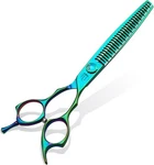 Fenice Totem Grooming Scissors 7", 440C For Trimming Dogs Cats (green) New. Price: $34.99.