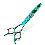 Dog Grooming Scissors: 7" Straight Pet Shears Skeletonized Blade Made Of Japa... New. Price: $60.60.