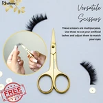 Stelone Professional Small Curved Eyebrow Scissors Stainless Steel New. Price: $20.00.
