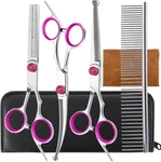 Share Pet Dog Grooming Scissors Stainless Straight Curved Thinning Shears Trimme New. Price: $16.68.