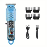 Professional Transparent Cordless Hair Clippers Rechargeable Electric Trimmer Fo New. Price: $17.94.