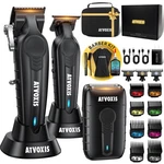 Atvoxis Hair Clippers For Men Professional, Barber And Jet Black New. Price: $139.46.