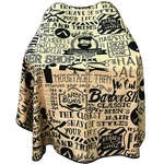 Barber Capes For Men, Hair Cutting With Metal Snap Closure, 100% Polyester New. Price: $26.95.