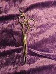 Equinox Intl. PL10 Professional Razor Edge Series Barber Hair Cutting Scissors Used. Price: $40.00.
