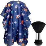 Febsnow Kids Hair Cutting Cape,professional Barber And Neck Duster New. Price: $18.60.
