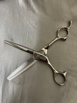 Mizutani Solid Thinning 40% Lefty Professional Hair Scissors Japan Used. Price: $460.00.