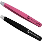 2PACK Slant Tip Stainless Steel Tweezers For Eyebrows Professional Precision... New. Price: $18.98.