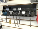 Clipper Scissor Wall Mount Rack Holds Up To 32 & 10 New. Price: $44.95.