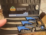 New Outdoor Edge Reelflex Fishing Filet Knives Set Of 3 With Case. Price: $35.00.