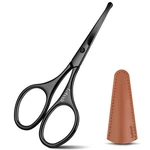 Lobodt 4.1INCH Round-headed Stainless Steel Scissors, Small, Black New. Price: $19.90.