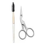 Tweezerman Brow Shaping Scissors And Brush 2914-R New. Price: $22.50.