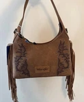 Wrangler Women Shoulder Bag Western Fringe Brown Crossbody Festival Boho Purse New. Price: $59.99.