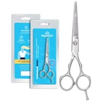 Equinox Barber & Salon Styling Series, 6.0 Inch - Straight, Silver New. Price: $24.99.