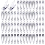 Averzella 60-PACK Nail Clippers Bulk, Small Toe Pcs, Silver New. Price: $27.84.