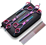 Professional 4CR Stainless Steel 6 1 Grooming Scissors For Dogs With Safety New. Price: $44.91.