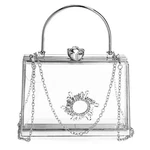 Rkrouco Women's Clear Purse Acrylic Clutch Bag, Shoulder Handbag With R... New. Price: $42.60.