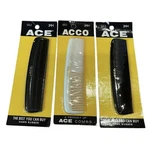 Vintage Ace Acco 5 Hard Rubber Combs No. 663 & 601 Original Package Usa New. Price: $42.00.