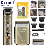Kemei KM-1538 Hair Trimmer Clipper Rechargeable Shaving Electric Beard Shaver Us New. Price: $14.49.