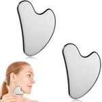 Qfgasre 2 Pcs Stainless Steel Face Tools Metal Silver New. Price: $16.42.