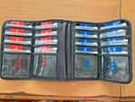 Travel/storage Case For Vitamins/meds, Brand New, 16 Days,foldable, Black Fabric. Price: $10.00.