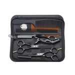 Purple Dragon 5.5 Inch Hair Cutting Set With Razor, Leather Scissors... New. Price: $46.65.