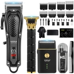 Hiena Hair Clippers For Men Professional, Cordless Barber Black New. Price: $61.82.