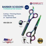 Hair Cutting J2 Japanese Barber Scissors Set Thinning Shears Kit Multicolor New. Price: $39.99.