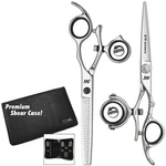Jw C5 Swivel Thumb Shear And C2 Thinner Set New. Price: $295.00.