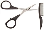 Allary Men's Beard & Mustache Scissors Mini Comb Trimming Kit New. Price: $7.99.